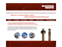 Tablet Screenshot of masonmate.com